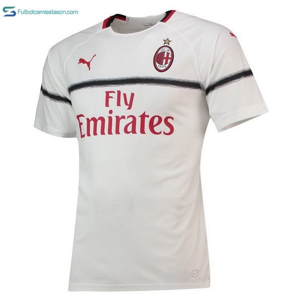 Tailandia Camiseta Milan 2ª 2018/19 Blanco